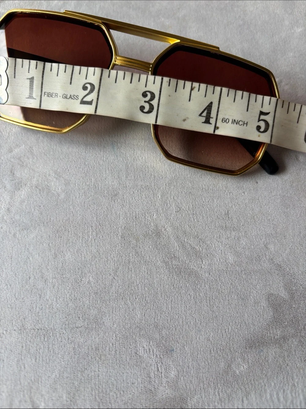 Gold Frame Brown Lens Men’s Sunglasses